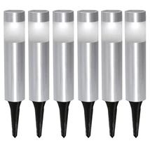 Eglo Z-SOLAR napelemes lámpa, tartozék beépített LED acél rozsdamentes acél test, műanyag fehér bura | 48494