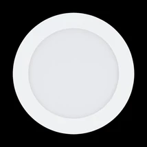 Eglo FUEVA-Z beépíthető lámpa, tartozék beépített LED, IP20-44 acél fehér test, műanyag fehér bura | 900102