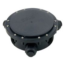 Eglo CONNECTOR BOX kültéri kötődoboz, műanyag, fekete test | 91206