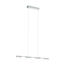 Eglo CARTAMA függeszték, tartozék beépített LED, IP20 acél króm test, műanyag szatén-áttetsző bura | 94245