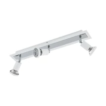 Eglo SARRIA spot lámpa, GU10-LED foglalattal, fényforrás tartozék, IP20 acél fehér-króm test | 94961