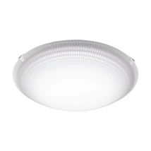Eglo MAGITTA 1 mennyezet lámpa, tartozék beépített LED, IP20 acél fehér test, üveg fehér-áttetsző bura | 95672