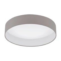 Eglo PALOMARO 1 mennyezet lámpa, tartozék beépített LED, IP20 műanyag, fehér test, szövet, tópszín bura | 96539