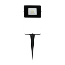 Eglo FAEDO 4 kültéri reflektor, tartozék beépített LED, IP65 alumínium fekete test, üveg áttetsző bura | 97471