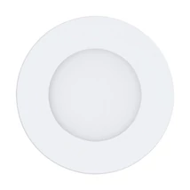 Eglo FUEVA-A beépíthető lámpa, tartozék beépített LED, IP20 alumínium fehér test, műanyag fehér bura | 98212