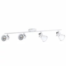 Eglo SERAS 1 spot lámpa, GU10-LED foglalattal, fényforrás tartozék, IP20 acél fehér test | 98396