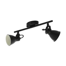 Eglo SERAS 2 spot lámpa, GU10-LED foglalattal, fényforrás tartozék, IP20 acél fekete test | 98398