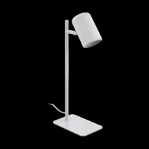 Eglo CEPPINO asztali lámpa, GU10-LED foglalattal, fényforrás tartozék, IP20 acél fehér test | 98856