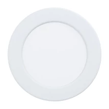 Eglo FUEVA 5 beépíthető lámpa, tartozék beépített LED, IP20 acél fehér test, műanyag fehér bura | 99132