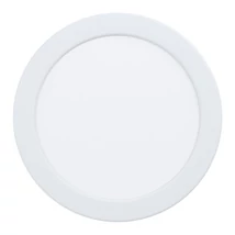 Eglo FUEVA 5 fürdőszobai beépíthető lámpa, tartozék beépített LED, IP44 acél fehér test, műanyag fehér bura | 99207