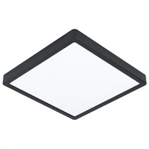 Eglo FUEVA 5 mennyezet lámpa, tartozék beépített LED, IP20 acél fekete test, műanyag fehér bura | 99257