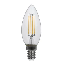 E14-LED filament fényforrás szett 4W 3000K 400lm áttetsző üveg - 10583-2K