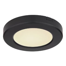 Globo LASSE mennyezet lámpafekete műanyag opál műanyag LED 1x 6W (tartozék) IP20 - 12379-6B