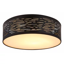 Globo TUNNO mennyezet lámpafekete fém fekete műanyag LED 1x 20W (tartozék) IP20 - 15342D1