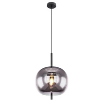 Globo BLACKY függesztékfekete fém üveg E27 1x 60W (nem tartozék) IP20 - 15345H1