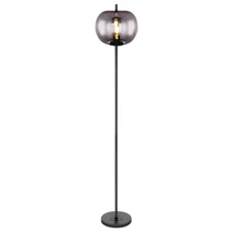 Globo BLACKY állólámpafekete fém üveg E27 1x 60W (nem tartozék) IP20 - 15345S