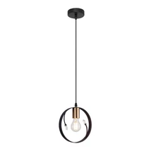 Globo VIGO függesztékfekete fém fekete fém E27 1x 60W (nem tartozék) IP20 - 15346-1