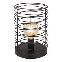 Globo TILLY asztali lámpamatt fekete fém matt fekete fém E27 1x 60W (nem tartozék) IP20 - 15640T
