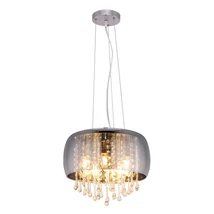 Globo KALLA függesztékkróm fém üveg E14 5x 25W (nem tartozék) IP20 - 15809H