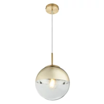 Globo VARUS függesztékarany fém áttetsző üveg E27 1x 40W (nem tartozék) IP20 - 15855