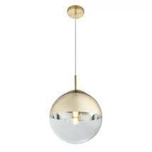 Globo VARUS függesztékarany fém áttetsző üveg E27 1x 40W (nem tartozék) IP20 - 15856