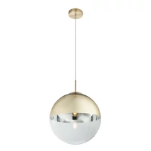 Globo VARUS függesztékarany fém áttetsző üveg E27 1x 40W (nem tartozék) IP20 - 15857