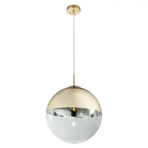 Globo VARUS függesztékarany fém áttetsző üveg E27 1x 40W (nem tartozék) IP20 - 15858