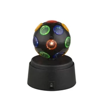 Globo DISCO asztali lámpafekete műanyag színes LED 1x 0,06W (tartozék) IP20 - 28017