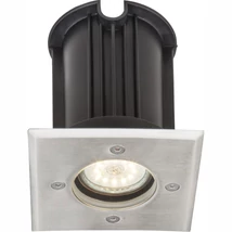 Globo STYLE II talajba építhető lámparozsdamentes acél áttetsző üveg GU10 1x 15W (nem tartozék) IP65 - 31101