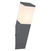 Globo HERRI kültéri fali lámpaantracit rozsadamentes acél opál műanyag E27-LED 1x 15W (nem tartozék) IP44 - 31730