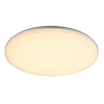Globo DORI kültéri fali lámpaezüst műanyag opál műanyag LED 1x 24W 3000K (tartozék) IP54 - 32118-24