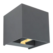 Globo VERONIKA kültéri fali lámpaantracit alumínium LED 1x 3W 3000K (tartozék) IP44 - 34168