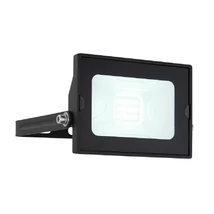 Globo HELGA kültéri fali lámpafekete alumínium áttetsző üveg LED 1x 10W 6000K (tartozék) IP65 - 34247B