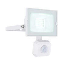 Globo HELGA I kültéri fali lámpafehér alumínium áttetsző üveg LED 1x 20W 6000K (tartozék) IP44 - 34248WS