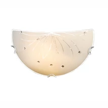 Globo CALIMERO I fali lámpafehér fém szatén üveg E27 1x 60W (nem tartozék) IP20 - 40402W