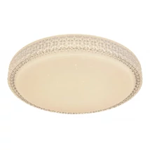 Globo OVI mennyezet lámpafehér fém csillogó opál akril LED 1x 22W (tartozék) IP20 - 41749-22
