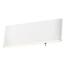 Globo SIEGFRIED fali lámpafehér alumínium opál akril LED 1x 8W 3000K (tartozék) IP20 - 41751-8W