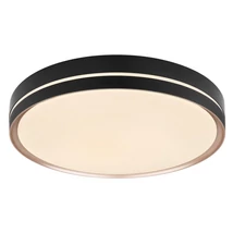 Globo MANNI mennyezet lámpafekete fém opál műanyag LED 1x 40W (tartozék) IP20 - 41759-40