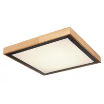 Globo BRUNO mennyezet lámpamatt fekete fém opál akril LED 1x 24W CCT (tartozék) IP20 - 41764-24Q