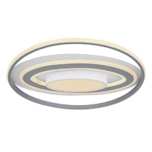Globo LEOLA mennyezet lámpafehér alumínium opál műanyag LED 1x 60W (tartozék) IP20 - 48016-60