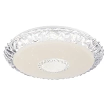 Globo EDDIE mennyezet lámpafehér fém csillogó opál akril LED 1x 40W (tartozék) IP20 - 48413-40SH