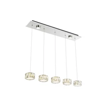 Globo AMUR függesztékkróm fém akril LED 1x 52W 4000K (tartozék) IP20 - 49350-52H