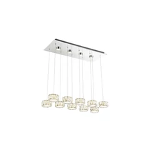 Globo AMUR függesztékkróm fém akril LED 1x 92W 4000K (tartozék) IP20 - 49350-92H