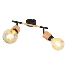 Globo JORNA spotlámpamatt fekete fém E27 2x 40W (nem tartozék) IP20 - 54031-2