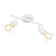 Globo XARA I spotlámpafehér fém fehér fém E14 2x 40W (nem tartozék) IP20 - 54802W-2