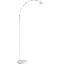 Globo NEWCASTLE állólámpamatt nikkel fém fehér műanyag E27 1x 40W (nem tartozék) IP20 - 58227