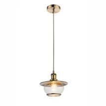 Globo NEVIS függesztékbronz fém üveg E27 1x 60W (nem tartozék) IP20 - 69030