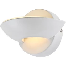 Globo SAMMY fali lámpafehér fém üveg LED 1x 3W 3000K (tartozék) IP20 - 76003