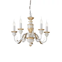 FIRENZE SP5 BIANCO ANTICO - IdealLux-012865 - Függeszték