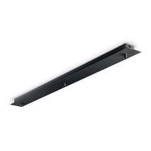 ROSONE METALLO 3 LUCI NERO - IdealLux-123301 - Mennyezeti talp